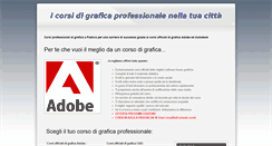 Desktop Screenshot of corsigraficapadova.com